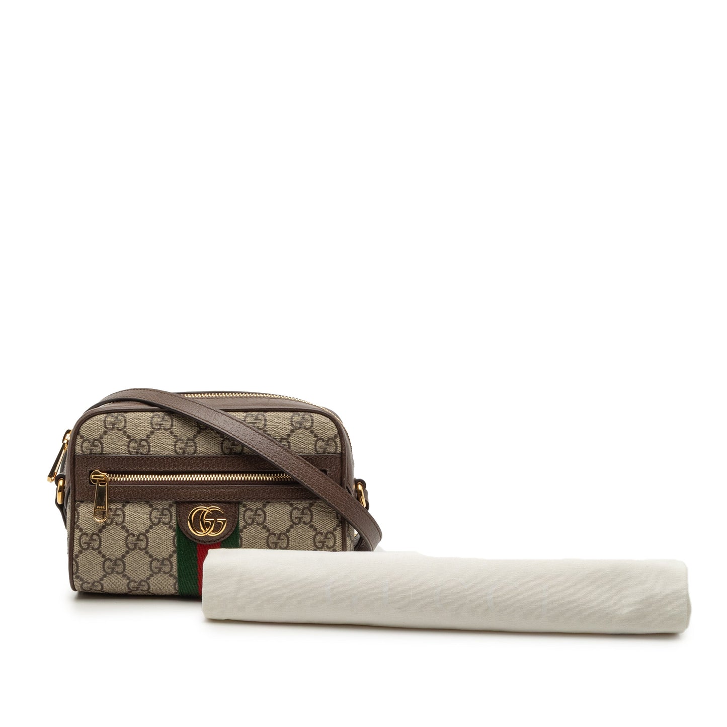 Gucci Mini GG Supreme Web Ophidia Crossbody