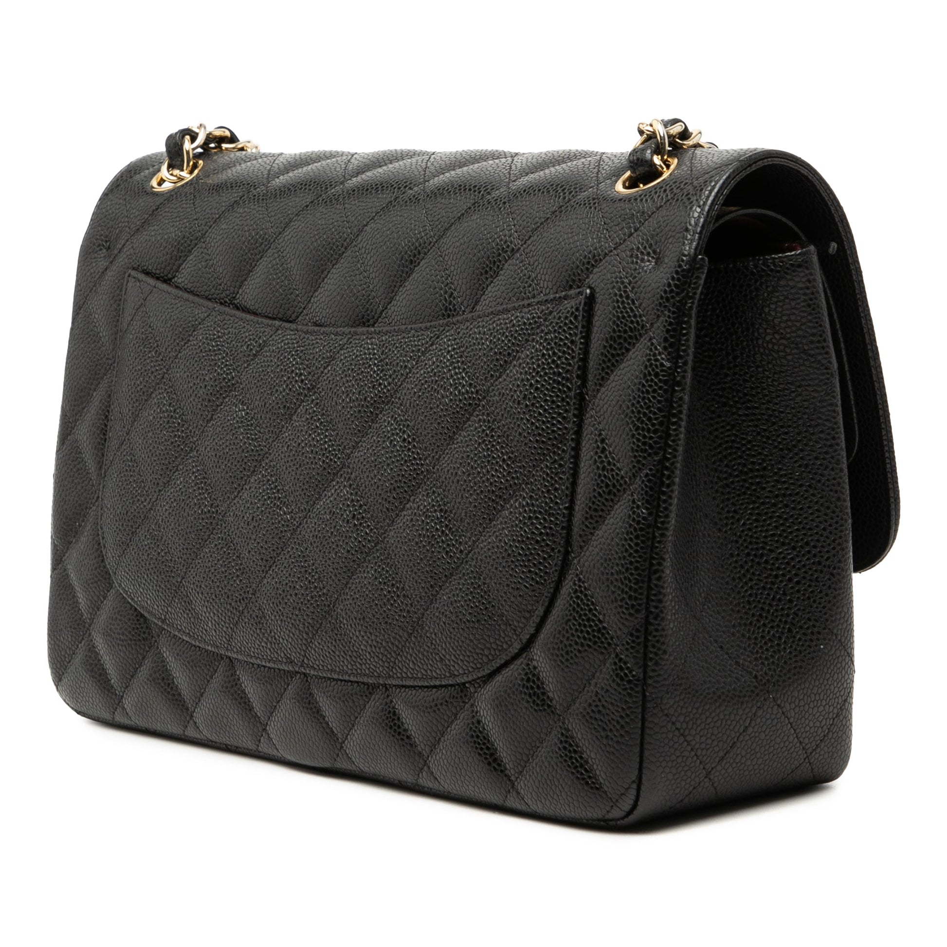 Chanel Jumbo Classic Caviar Double Flap