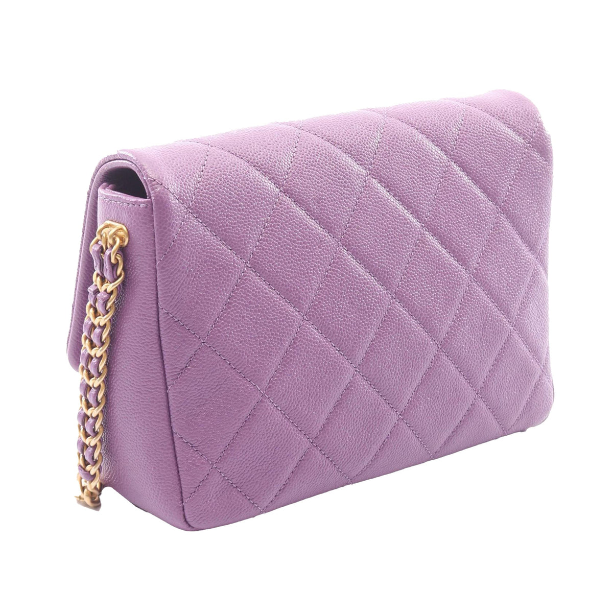 Chanel Small Quilted Caviar Flap