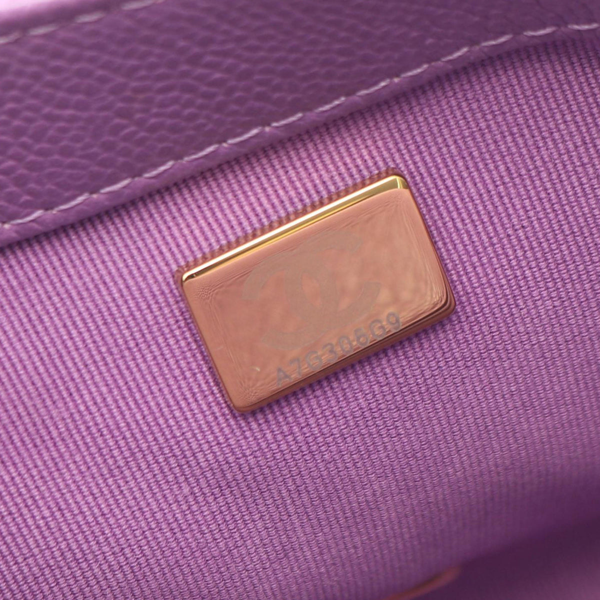 Chanel Small Quilted Caviar Flap