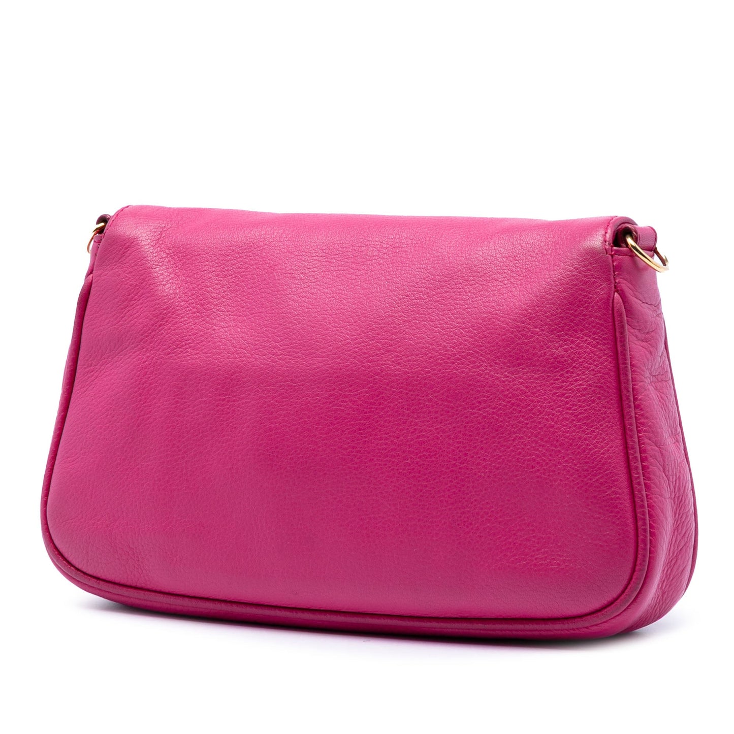 Fendi Leather Fendista Pochette Crossbody