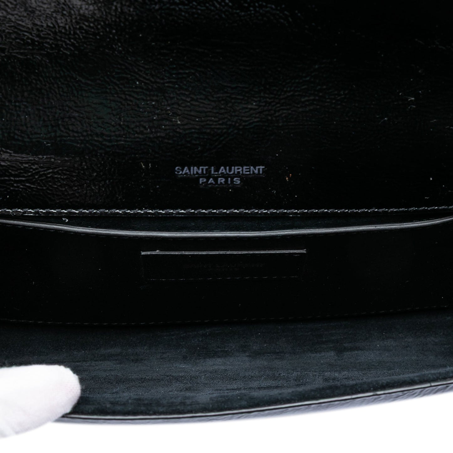 Saint Laurent Patent Smoking Clutch