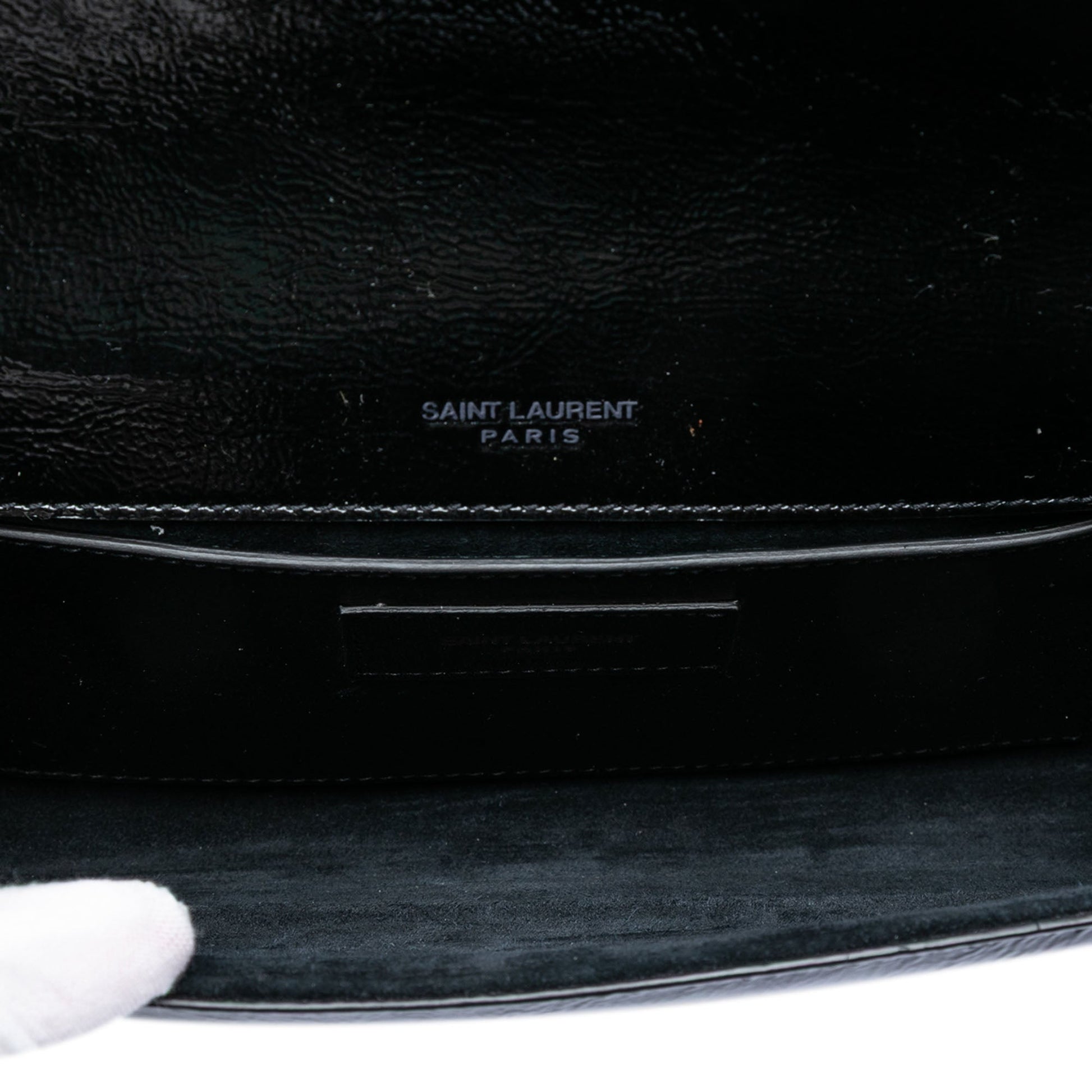 Saint Laurent Patent Smoking Clutch