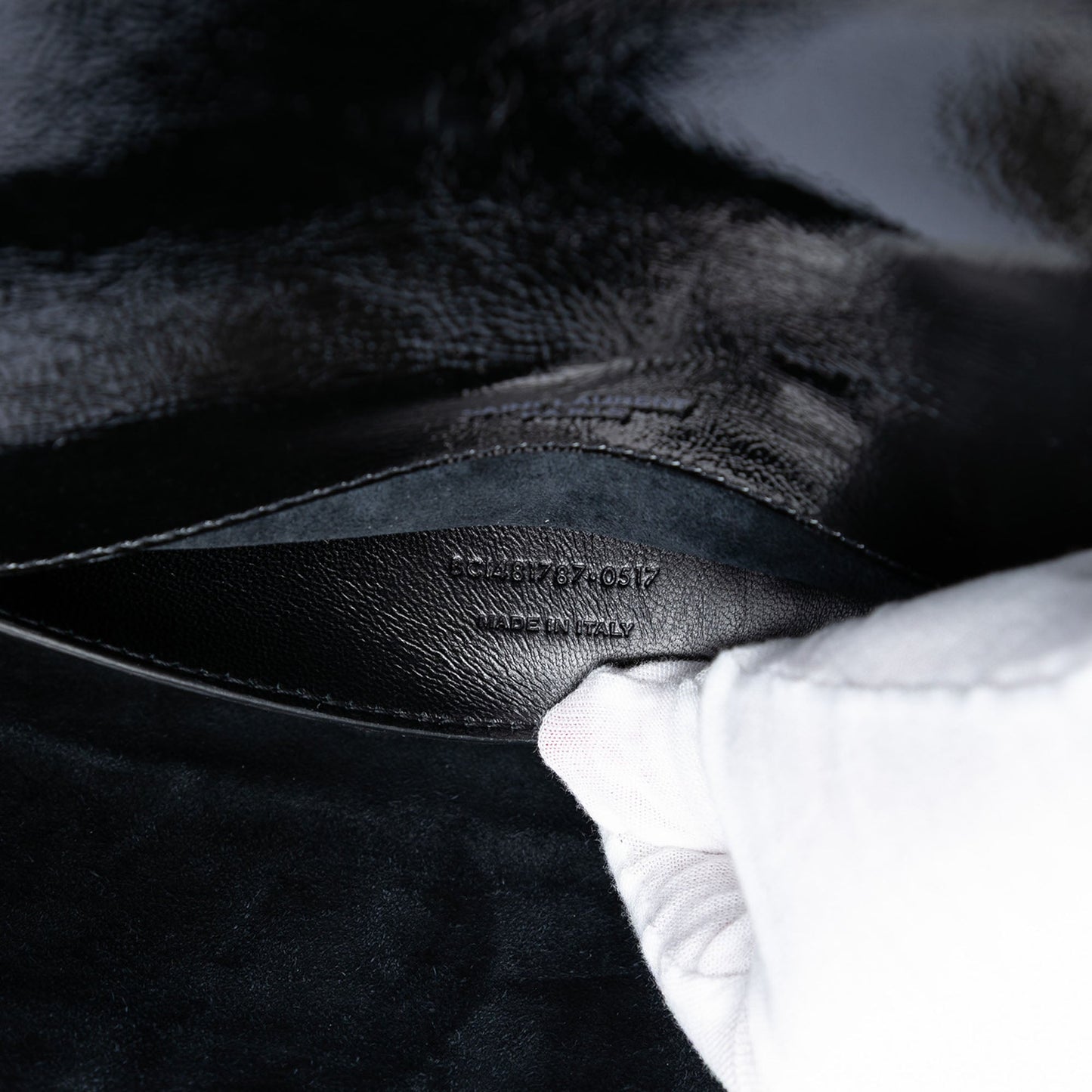 Saint Laurent Patent Smoking Clutch