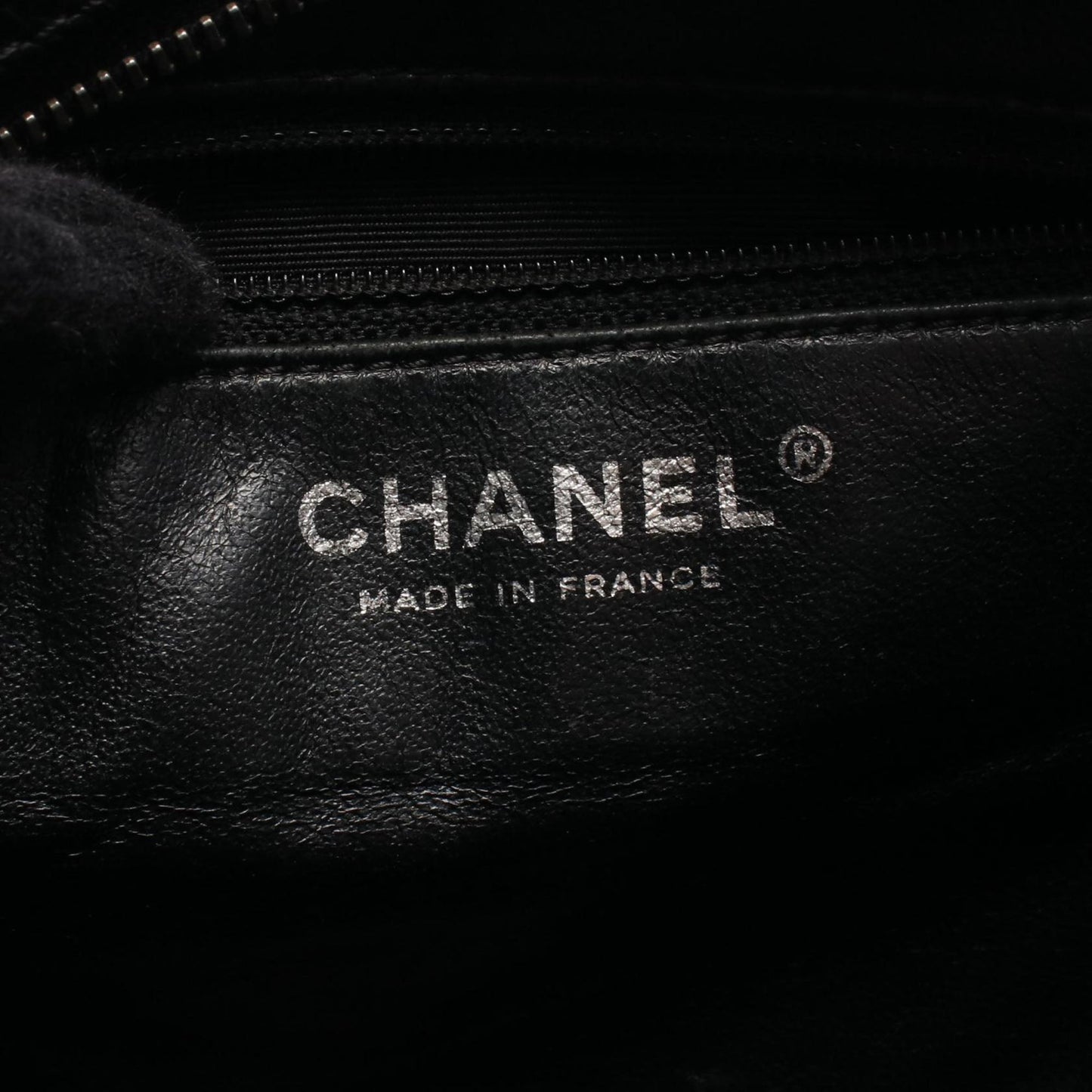 Chanel CC Quilted Caviar Shoulder Bag