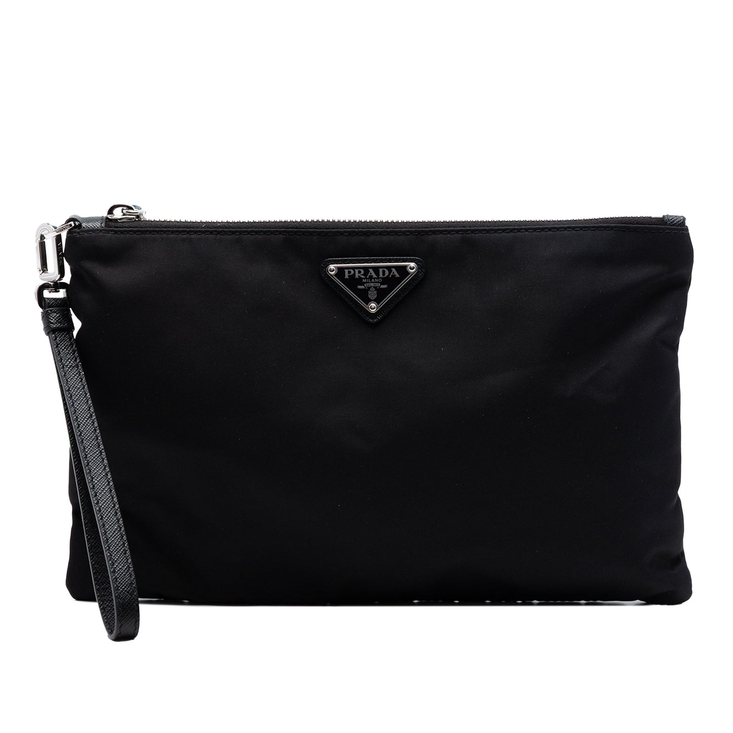 Prada Re Nylon Wristlet Clutch