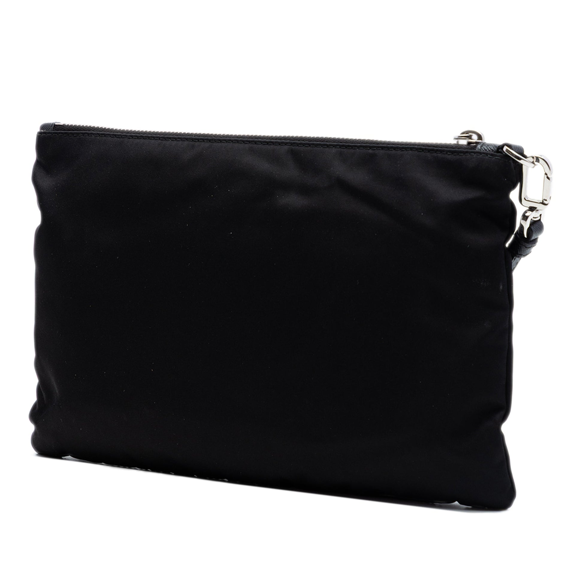 Prada Re Nylon Wristlet Clutch