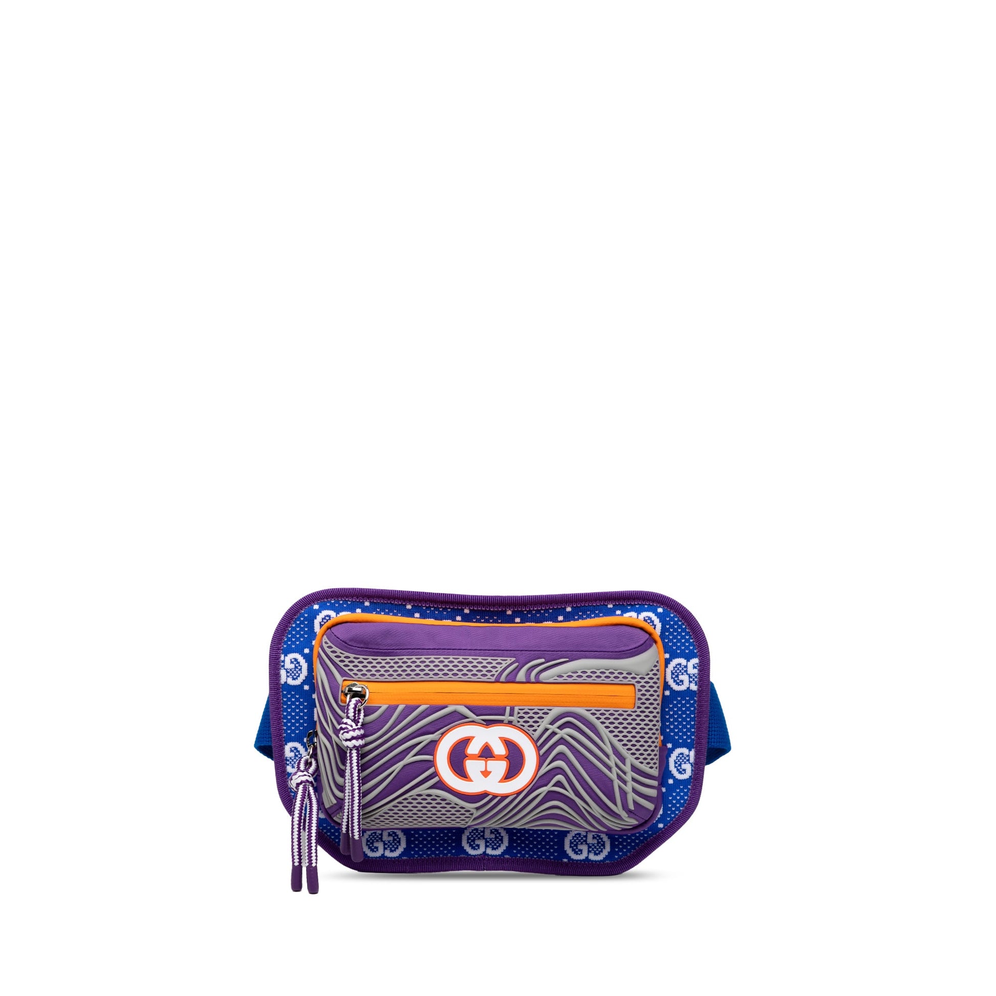 Gucci GG Nylon and Rubber Belt Bag