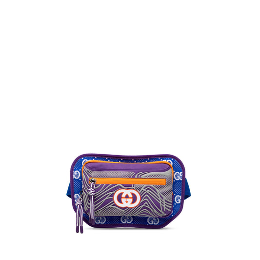 Gucci GG Nylon and Rubber Belt Bag