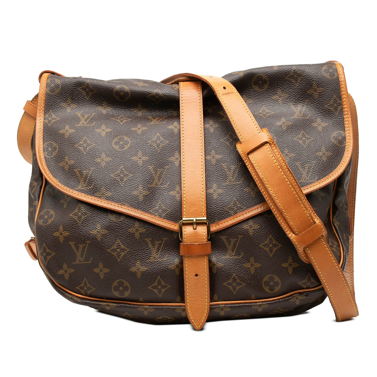 Louis Vuitton Monogram Saumur 35
