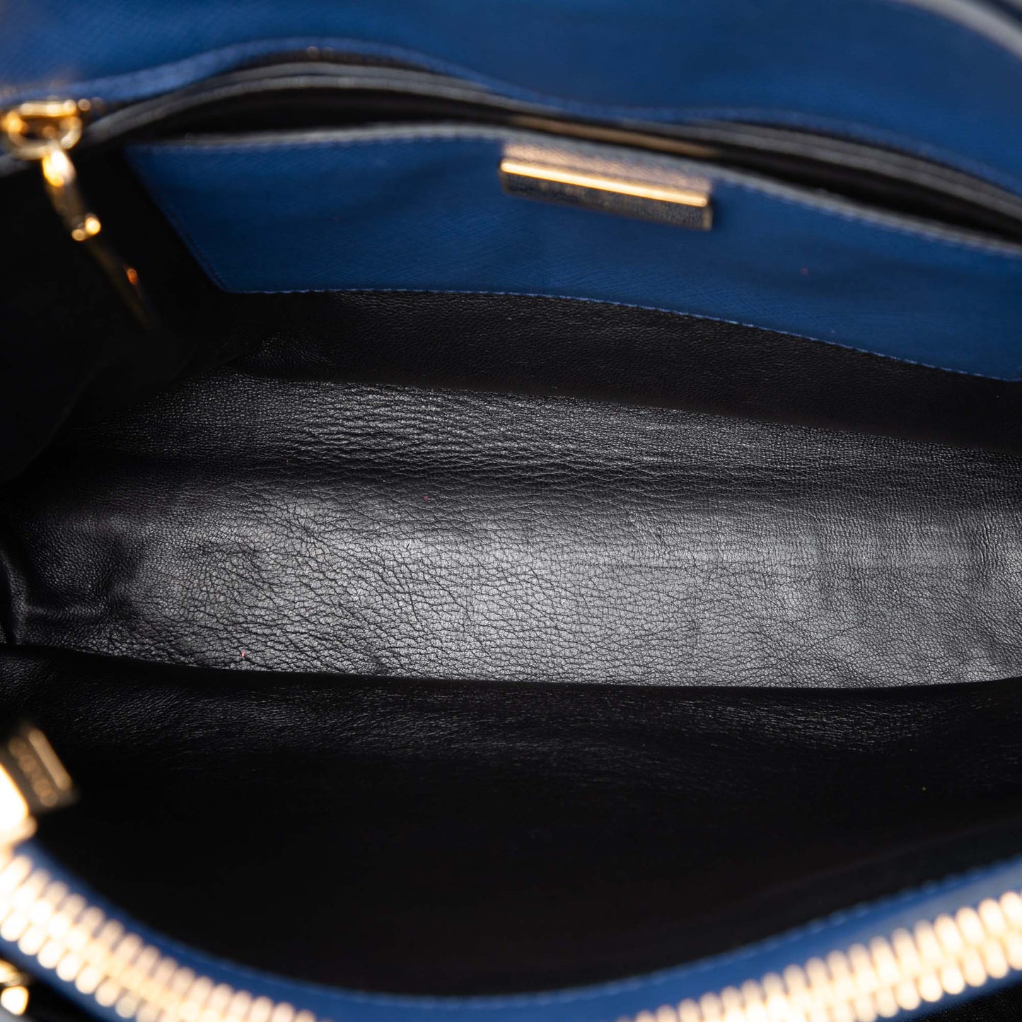 Prada Saffiano Soft Triple Pocket Tote