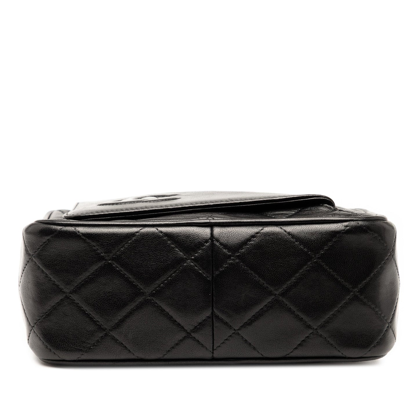 Chanel CC Quilted Lambskin Tassel Camera Bag
