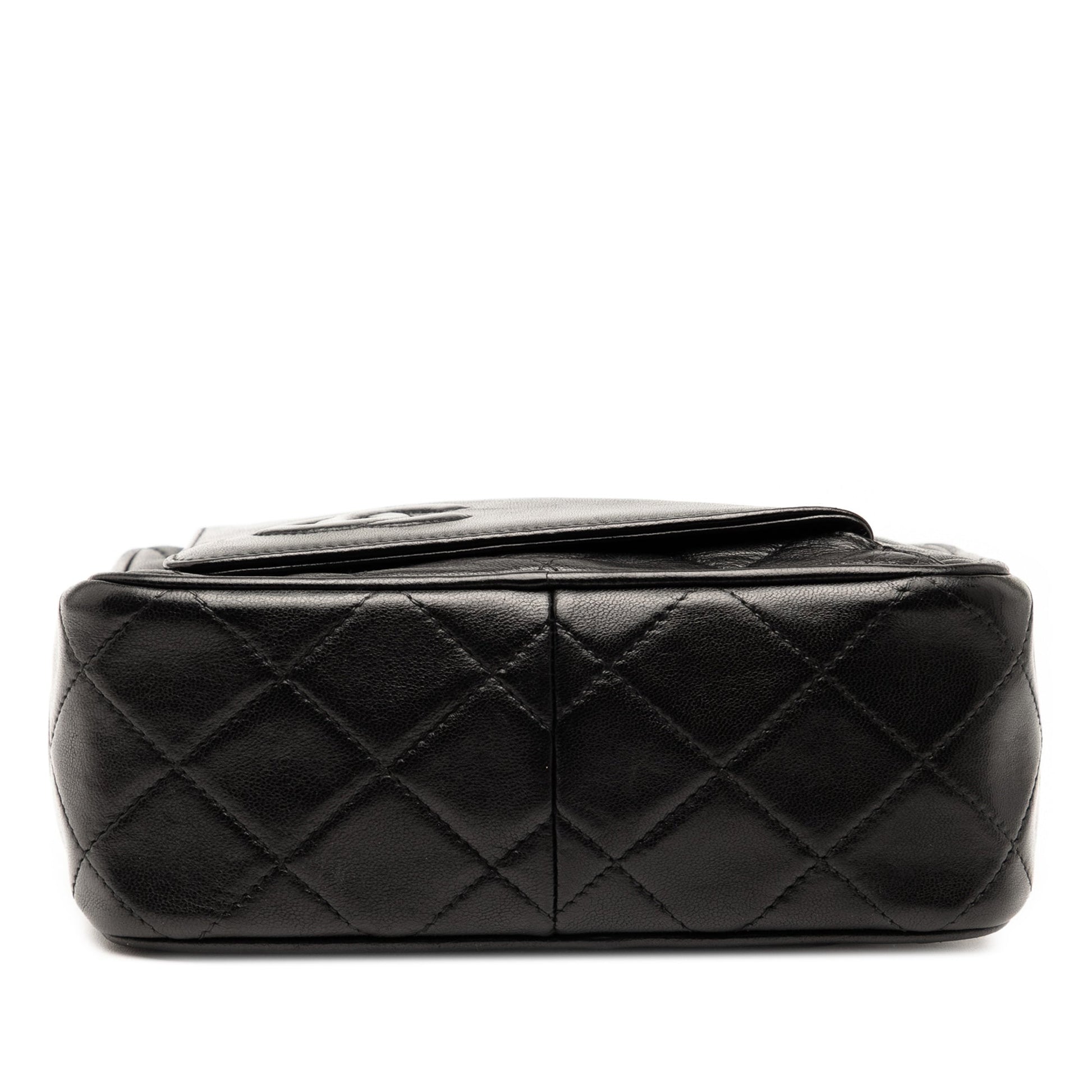 Chanel CC Quilted Lambskin Tassel Camera Bag