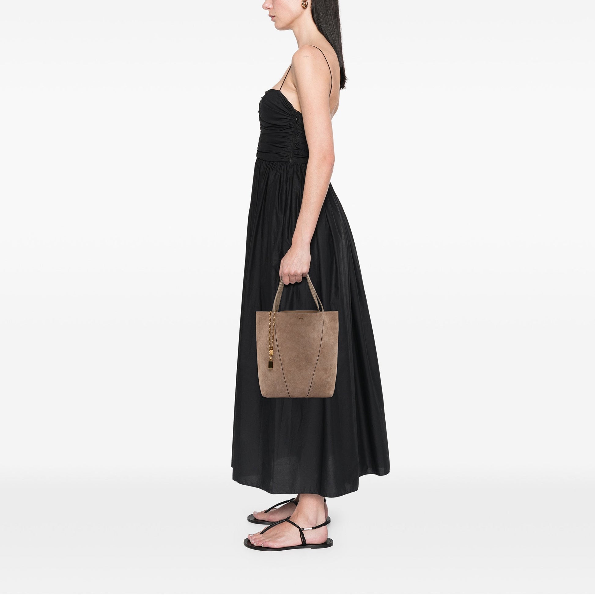 Chloé Medium Suede Spin Tote