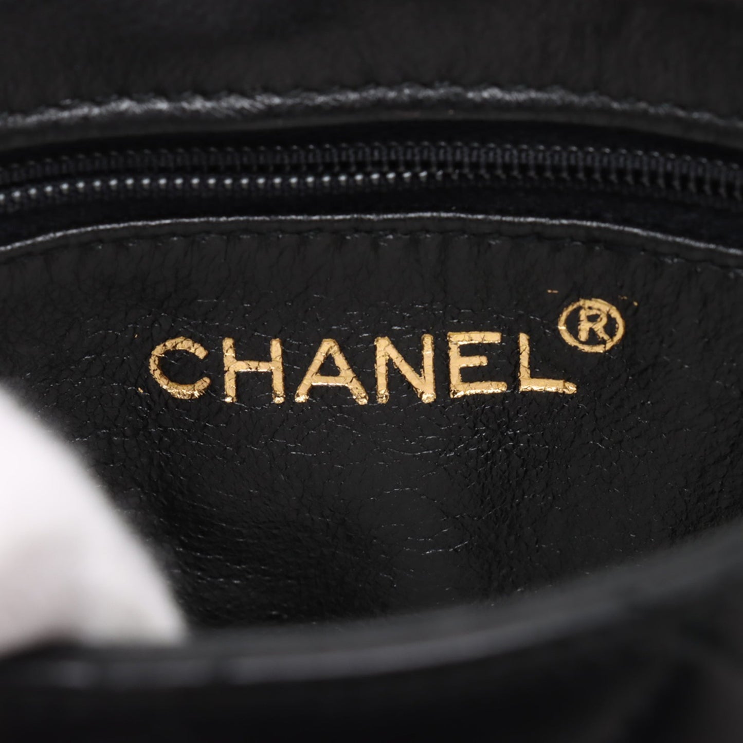Chanel CC Quilted Lambskin Fringe Crossbody