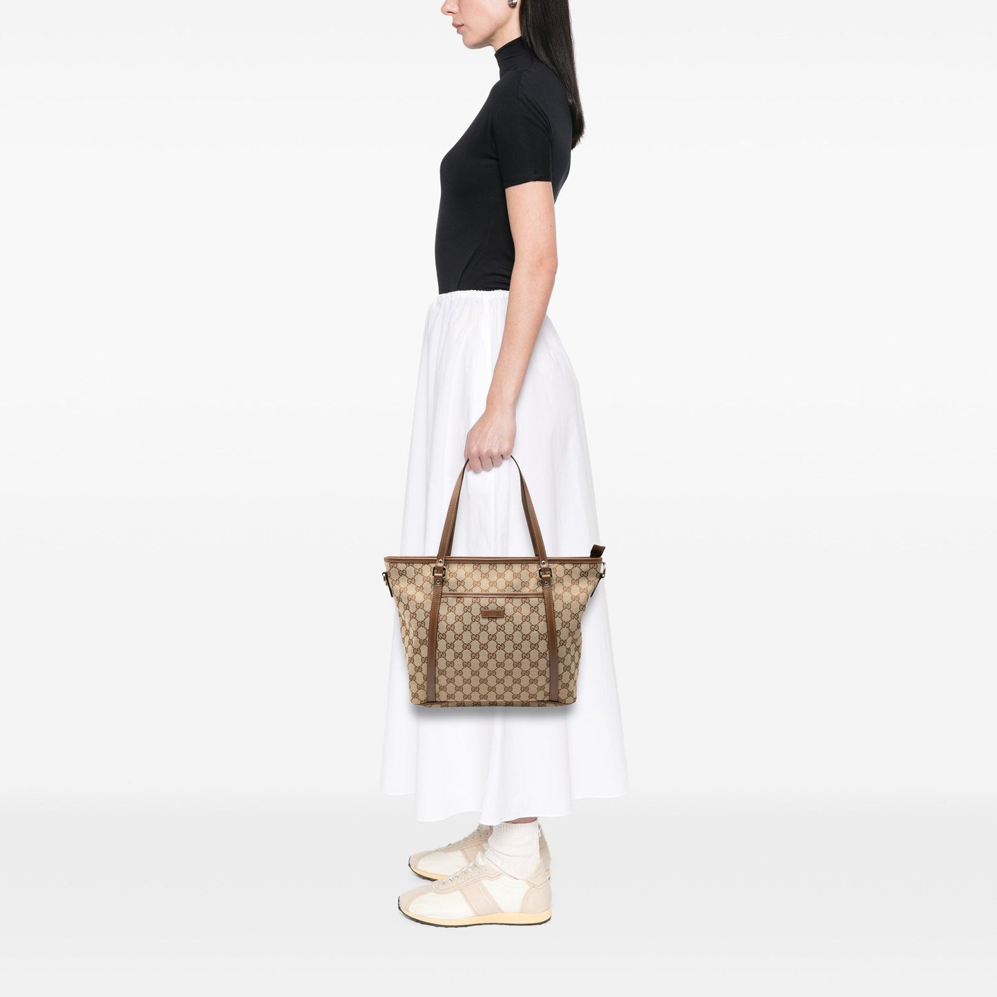 Gucci GG Canvas Convertible Joy Tote
