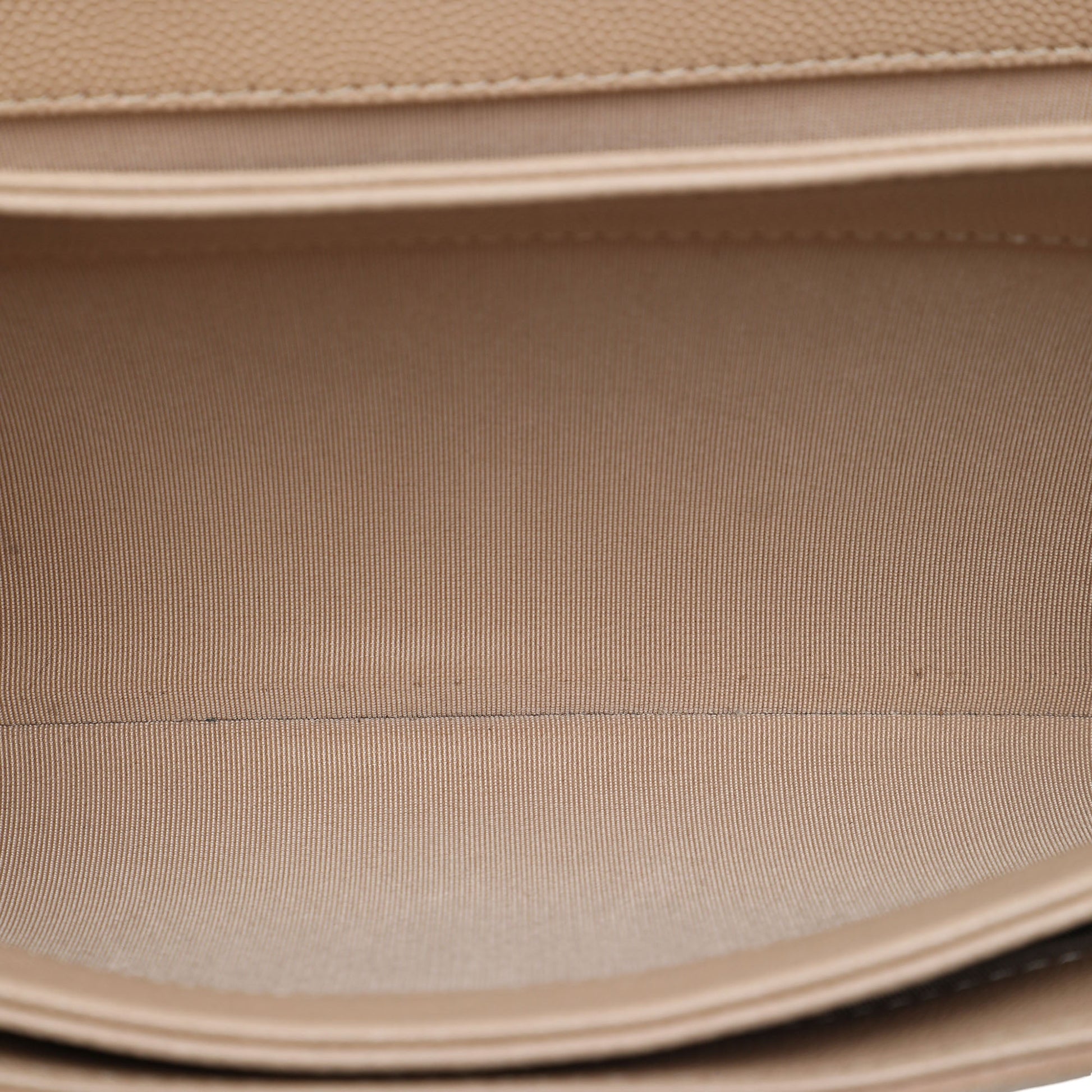 Chanel Small CC Stitched Caviar and Suede Lady Coco Flap