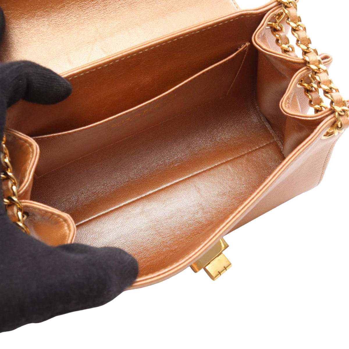 Chanel Choco Bar Lambskin Reissue 2.55 Accordion Flap — Pink