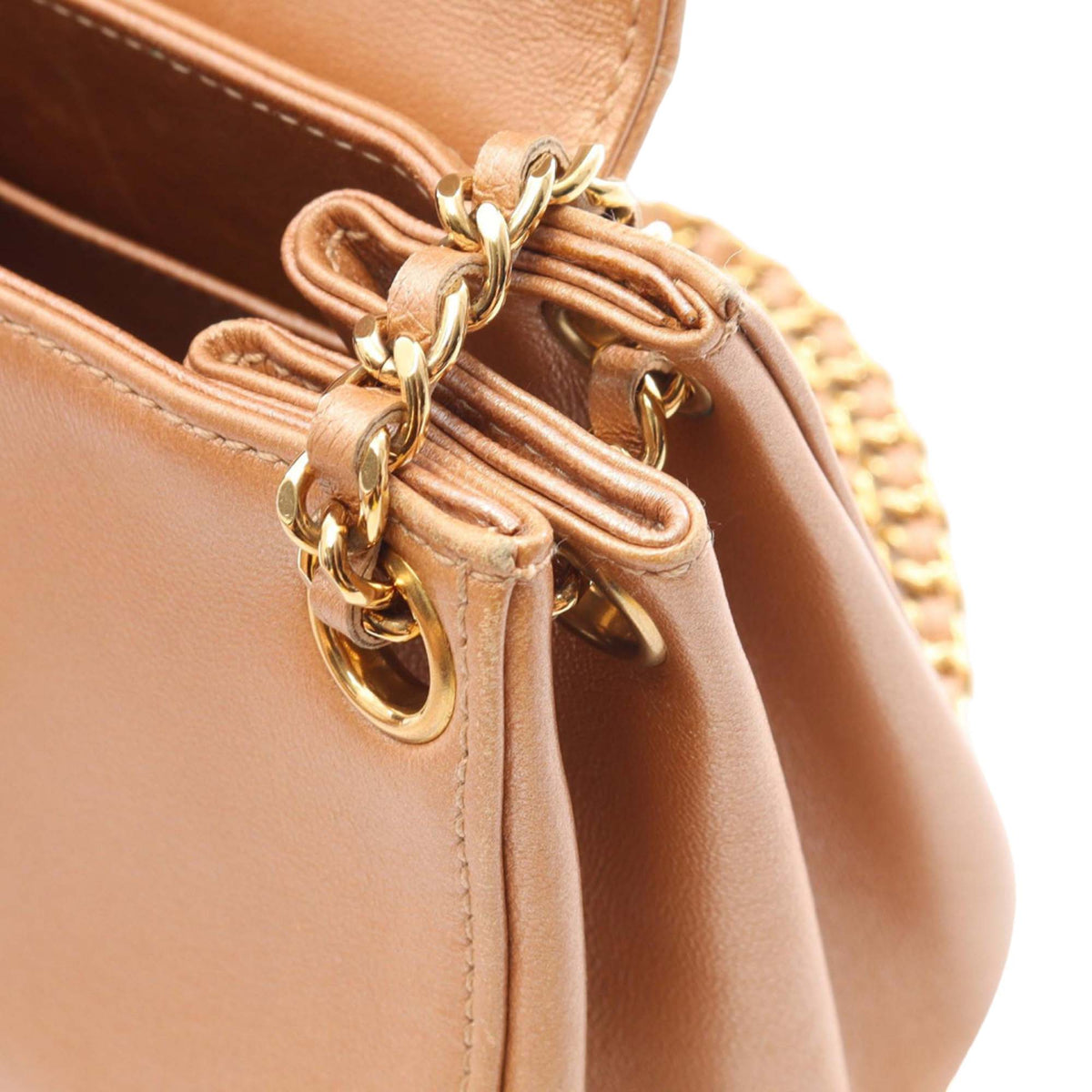 Chanel Choco Bar Lambskin Reissue 2.55 Accordion Flap — Pink