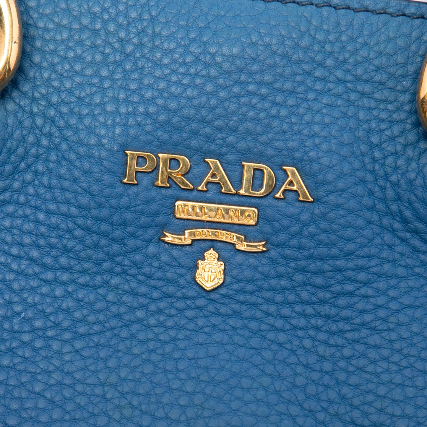 Prada Vitello Daino Open Convertible Tote