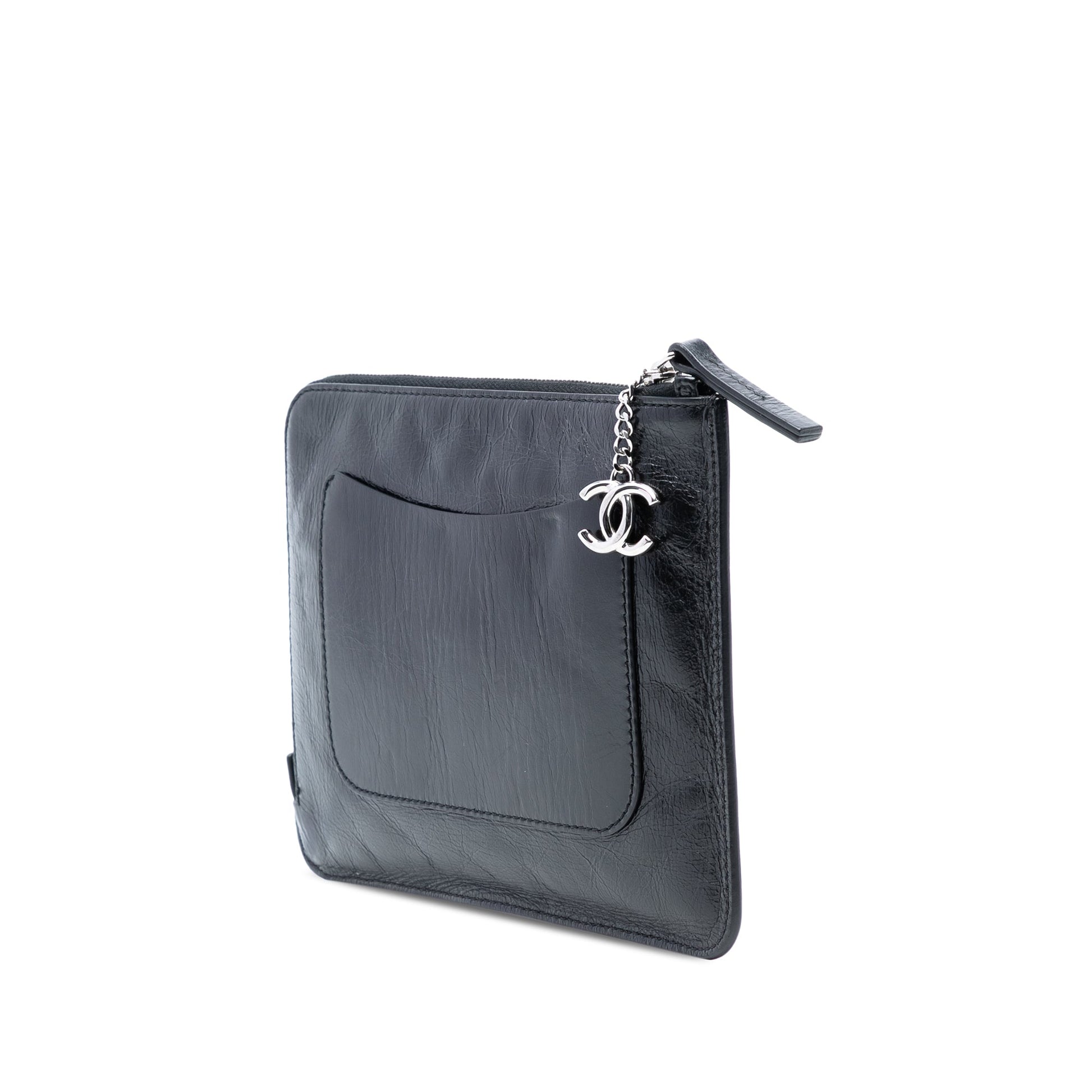 Chanel Aged Calfskin Votez Coco Clutch
