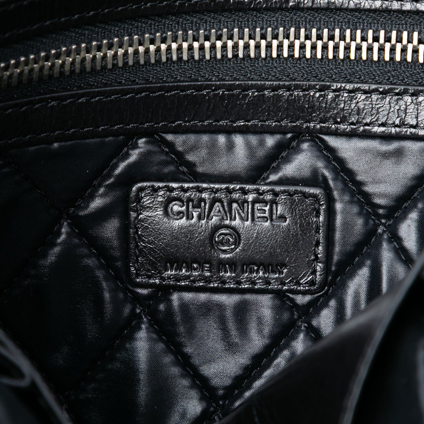 Chanel Aged Calfskin Votez Coco Clutch