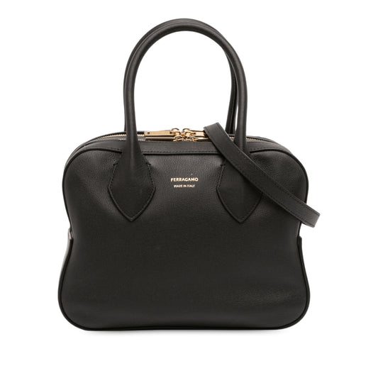 Ferragamo Mini Leather Star Satchel