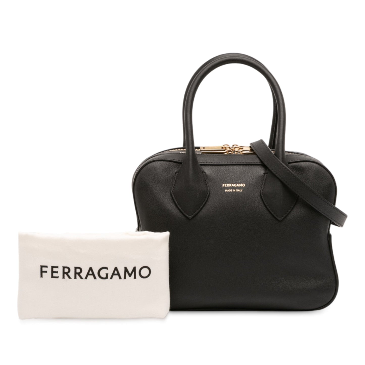 Ferragamo Mini Leather Star Satchel