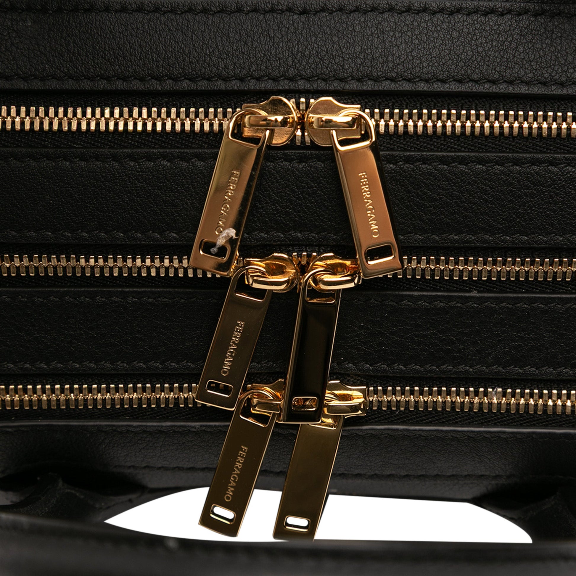 Ferragamo Mini Leather Star Satchel