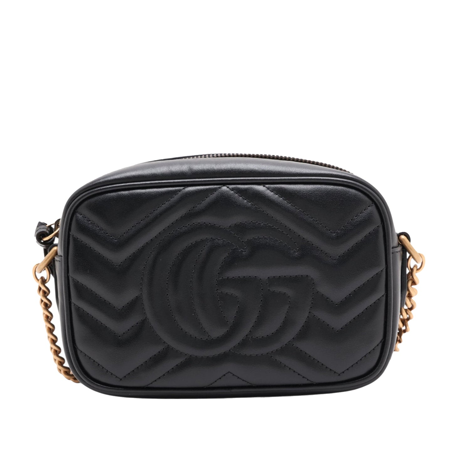 Gucci Mini GG Marmont Matelasse Calfskin Crossbody
