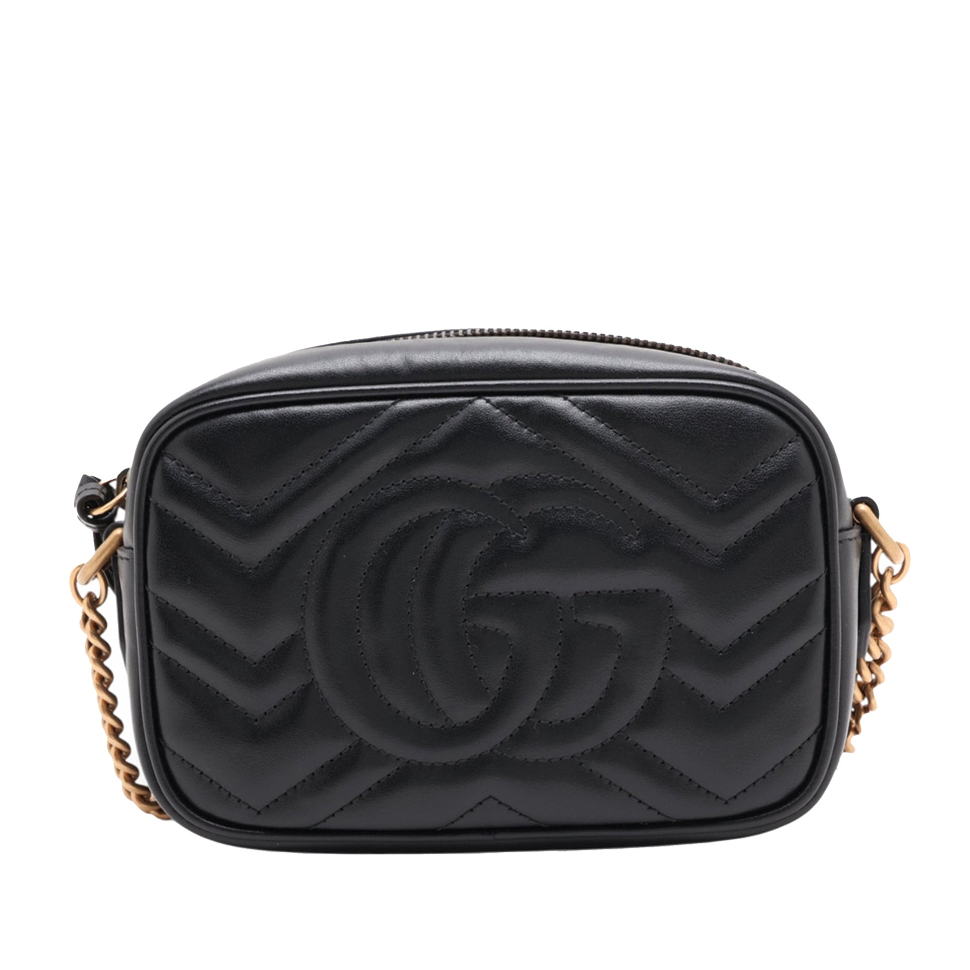 Gucci Mini GG Marmont Matelasse Calfskin Crossbody