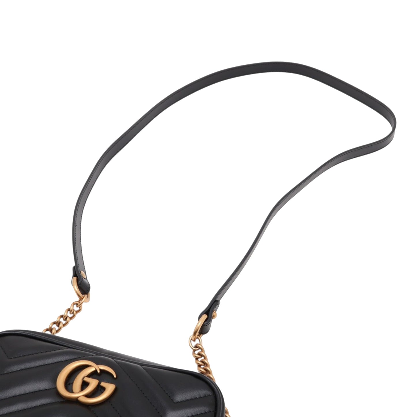 Gucci Mini GG Marmont Matelasse Calfskin Crossbody