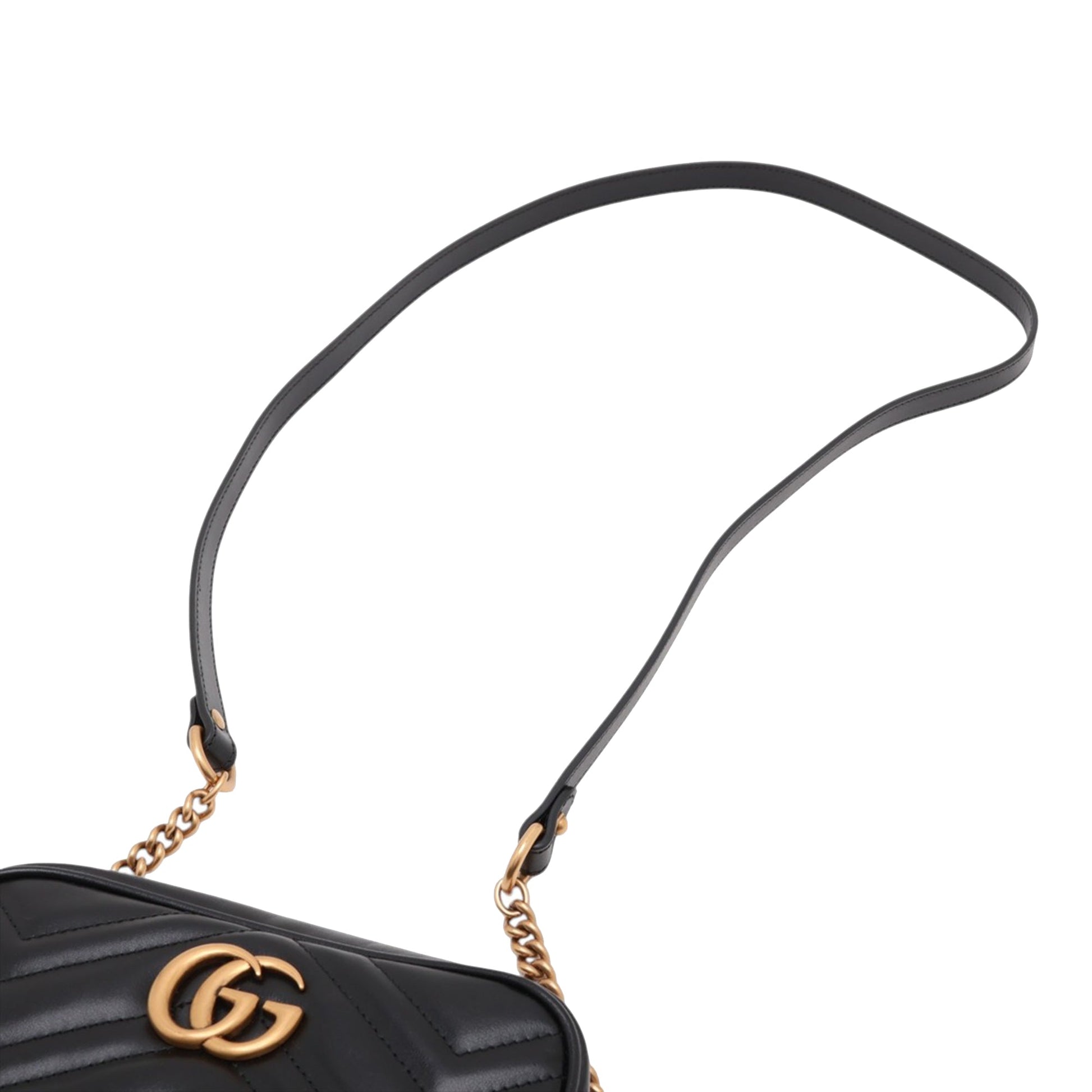 Gucci Mini GG Marmont Matelasse Calfskin Crossbody