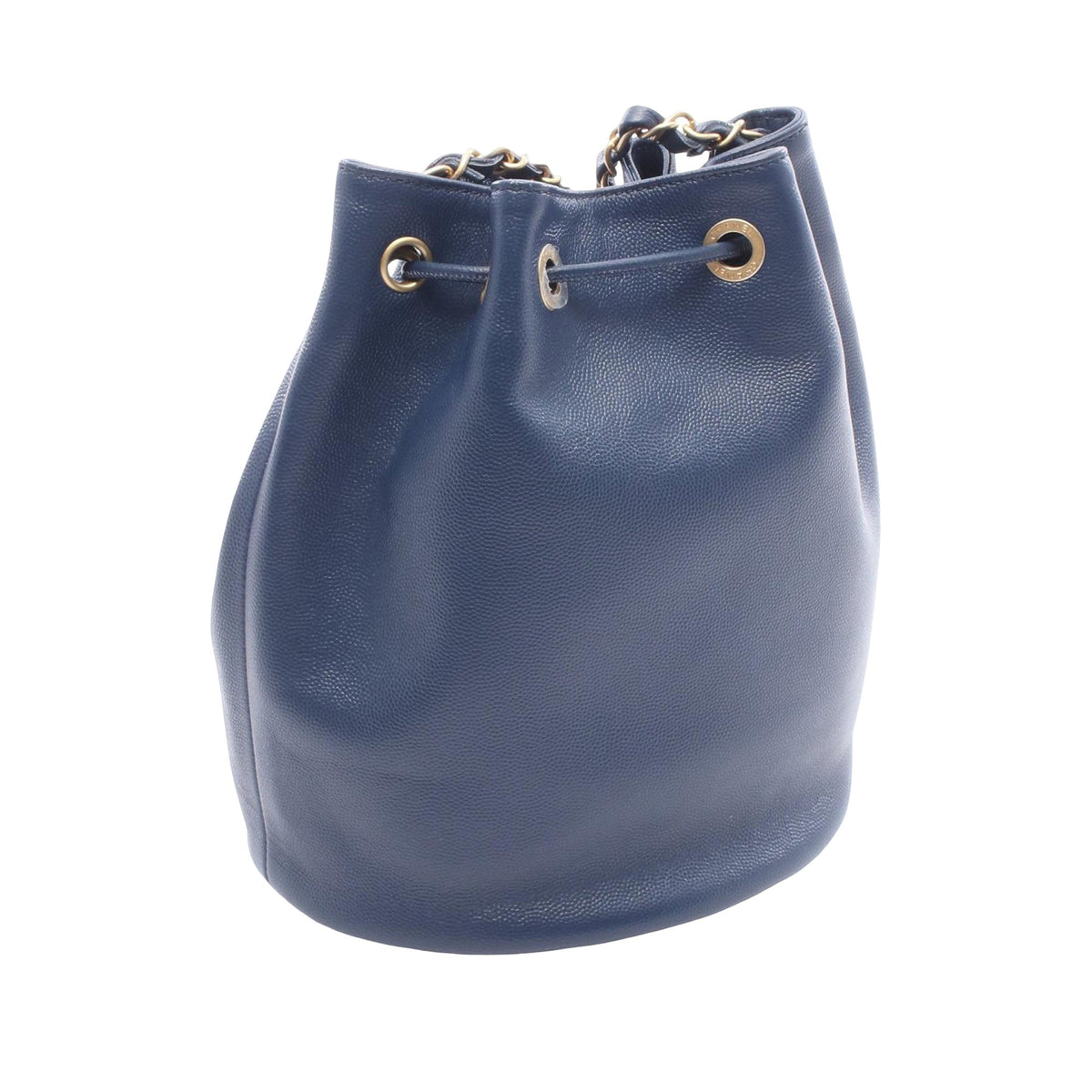 Chanel Caviar Deauville Drawstring Bucket Bag