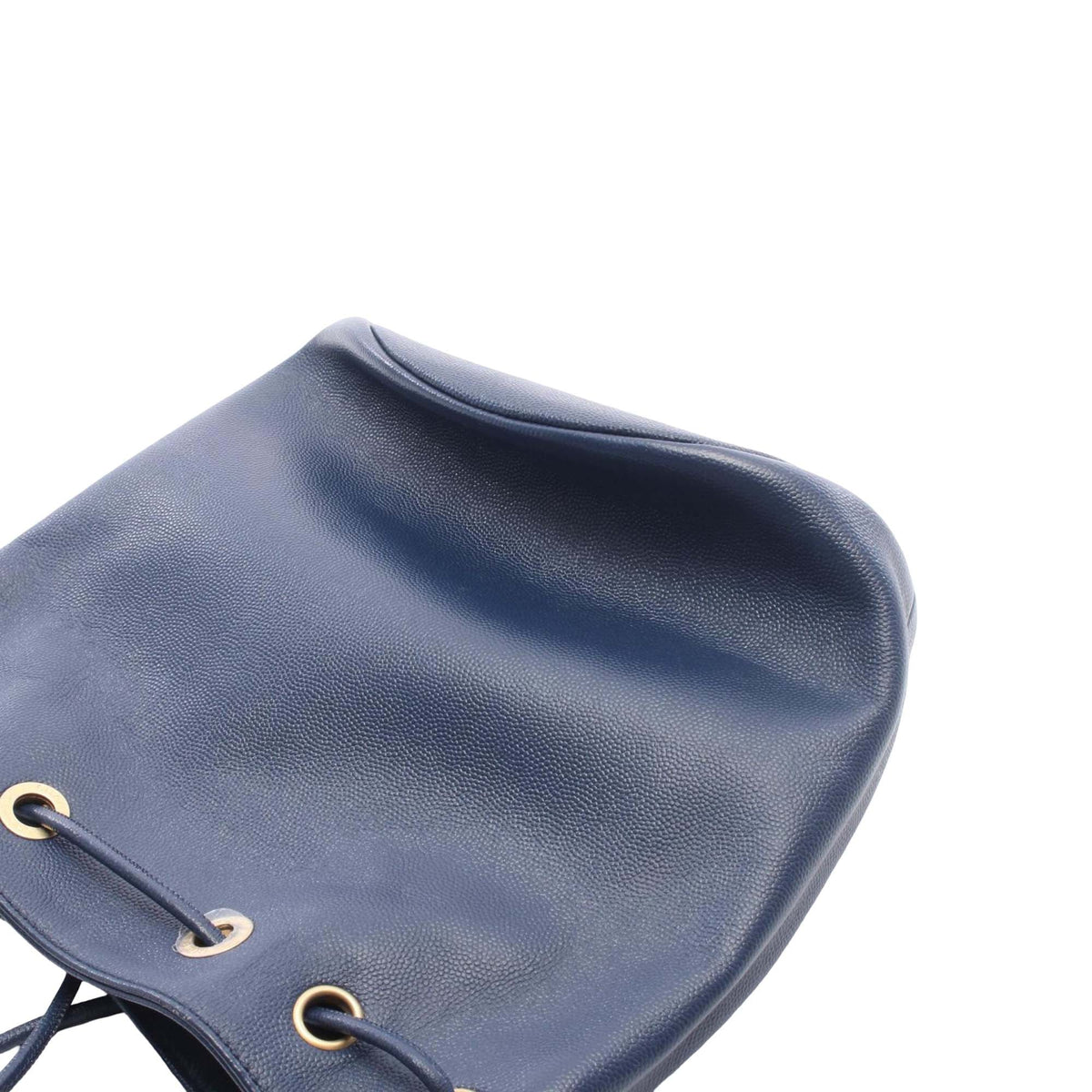 Chanel Caviar Deauville Drawstring Bucket Bag
