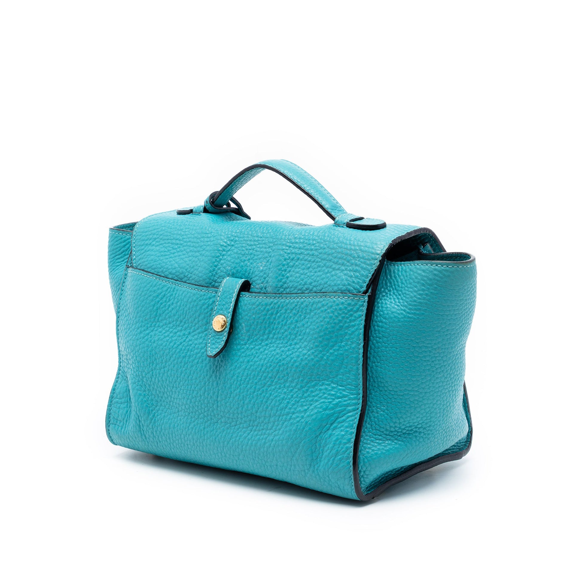 Prada Vitello Daino Sound Lock Satchel