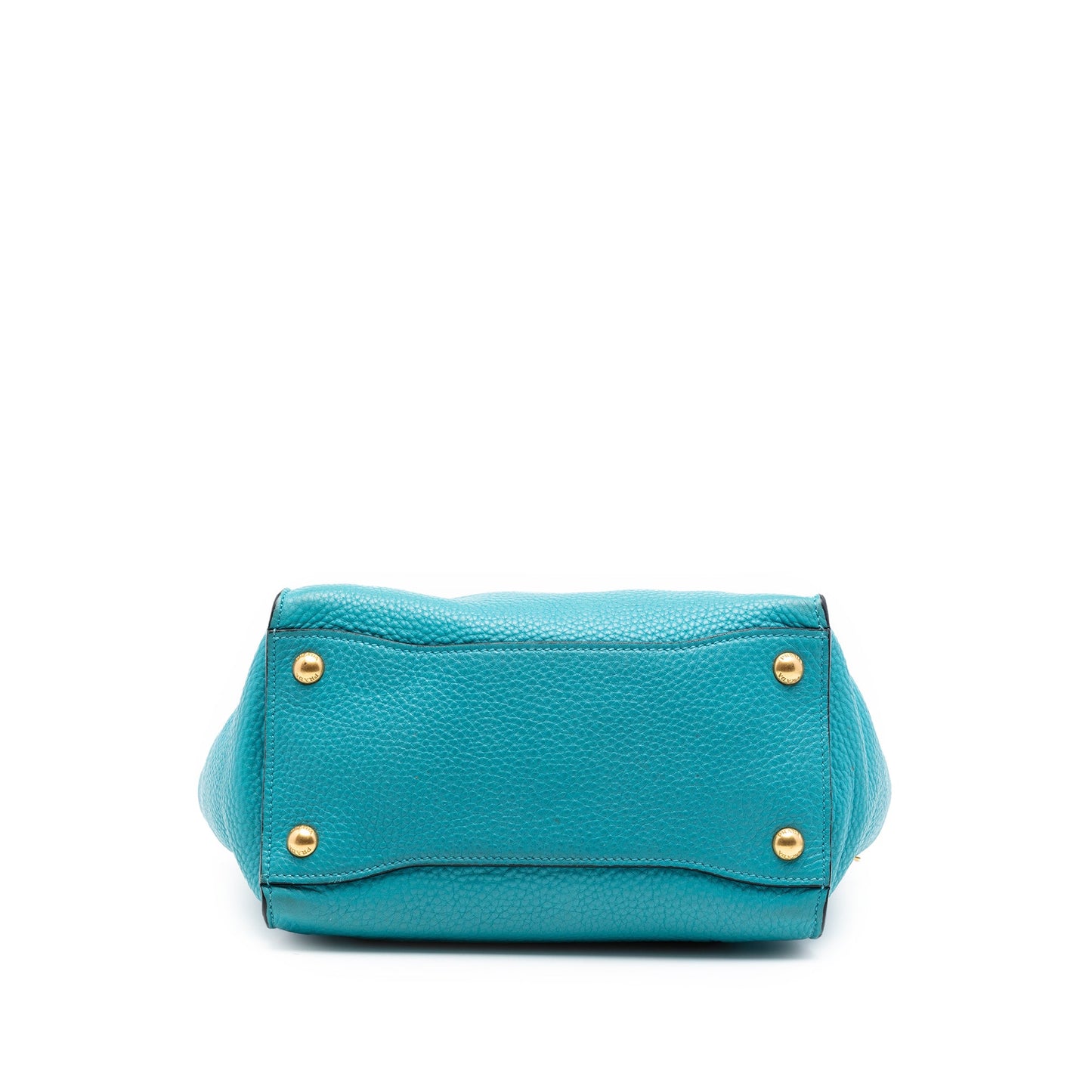 Prada Vitello Daino Sound Lock Satchel