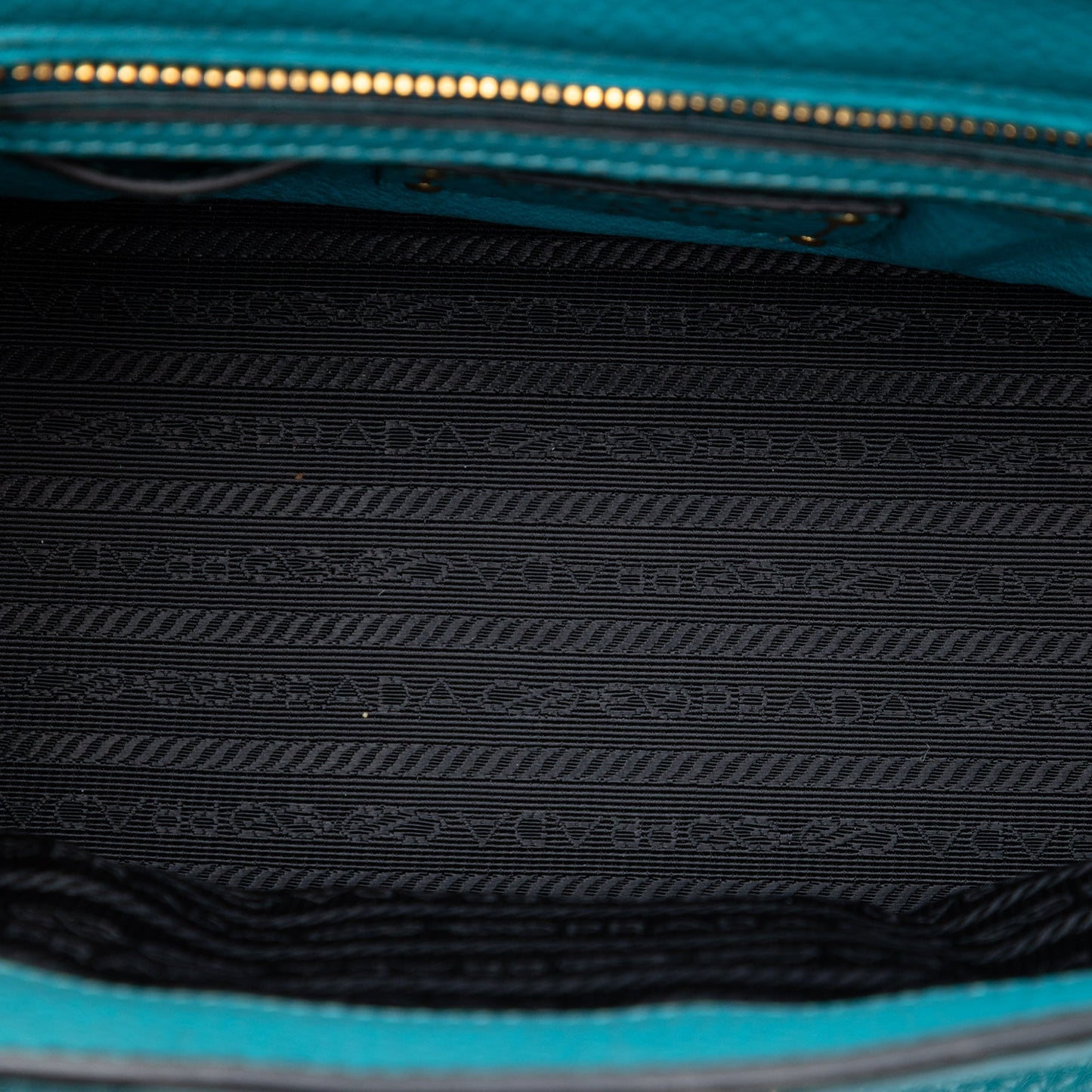 Prada Vitello Daino Sound Lock Satchel