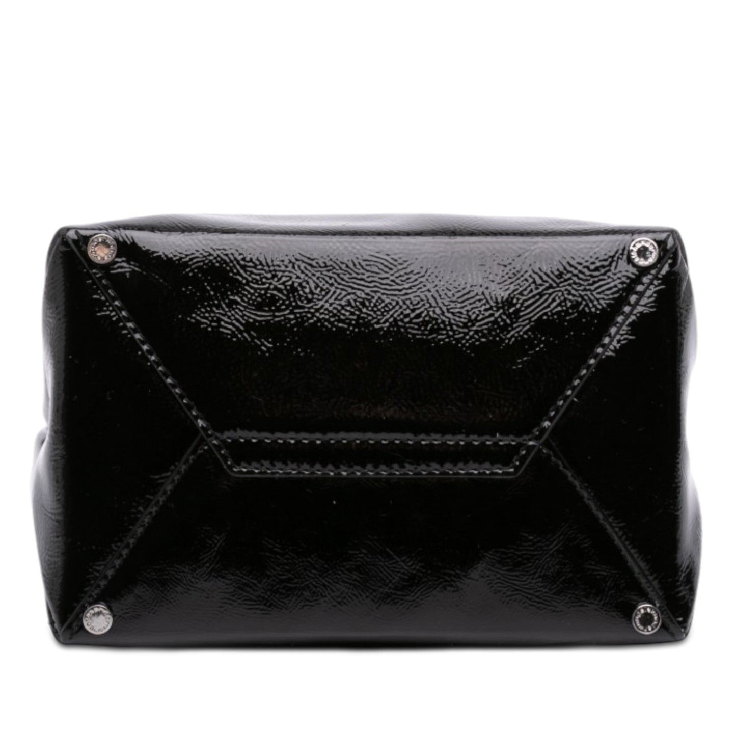 Alexander Wang Patent Logo Lunch Bag Clutch