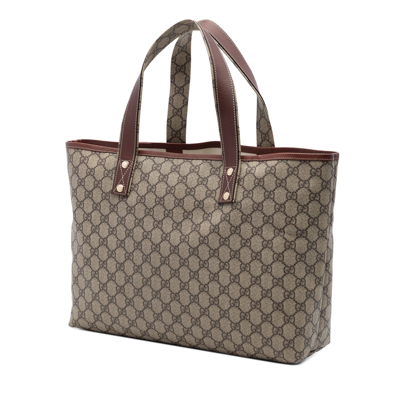 Gucci Medium GG Supreme Web Loop Tote
