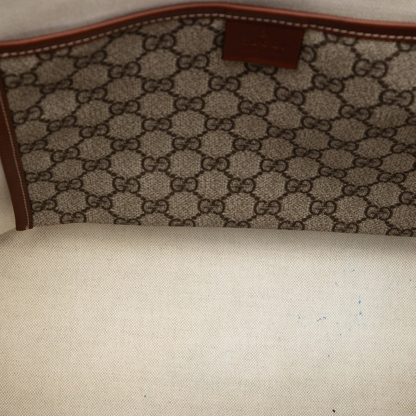 Gucci Medium GG Supreme Web Loop Tote