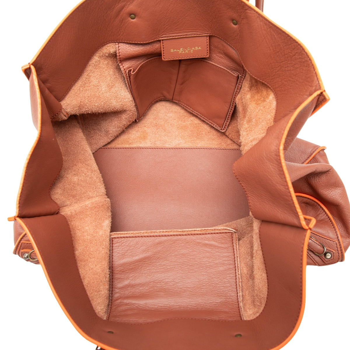 Balenciaga Leather Papier A4 Tote
