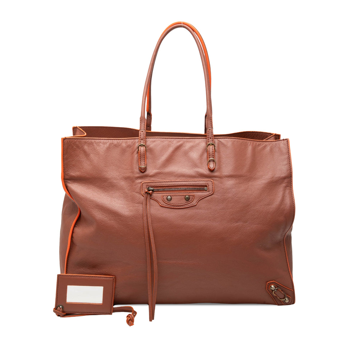 Balenciaga Leather Papier A4 Tote