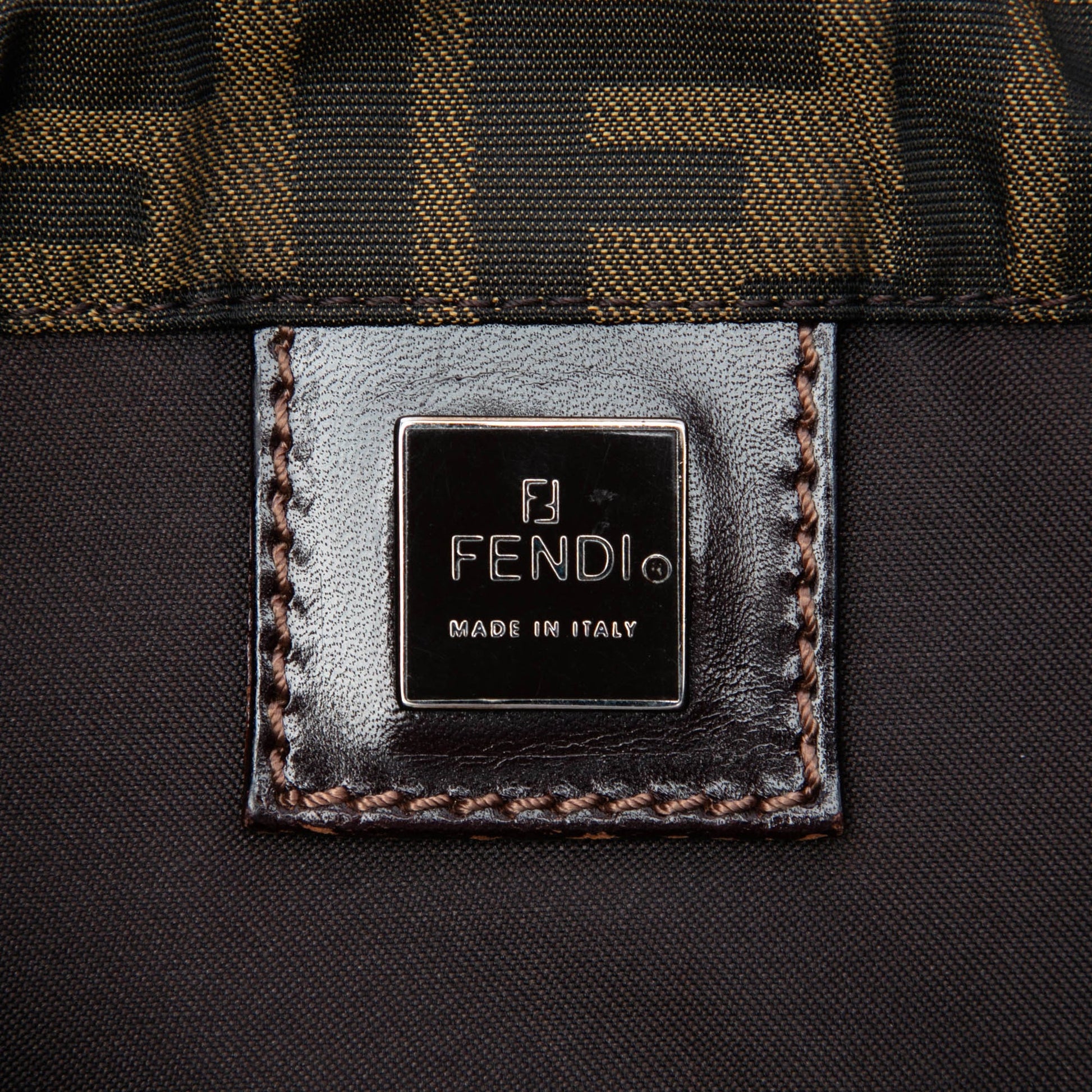 Fendi Zucca Canvas Tote