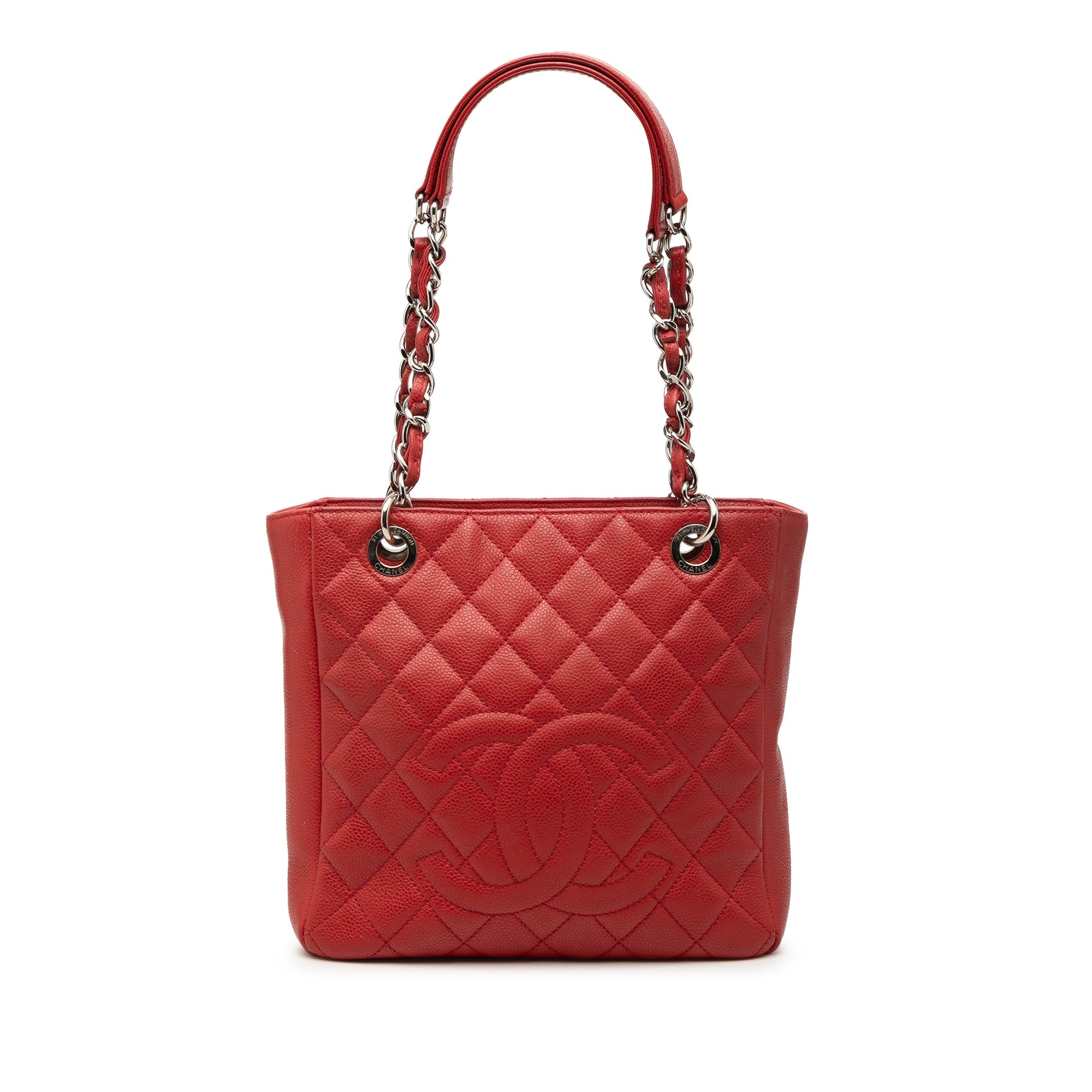 Chanel Caviar Petite Shopping Tote