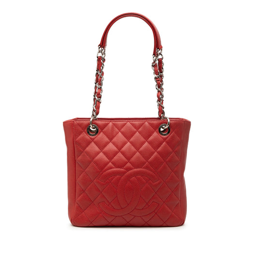 Chanel Caviar Petite Shopping Tote