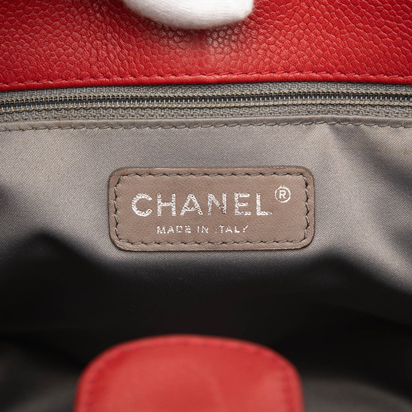 Chanel Caviar Petite Shopping Tote