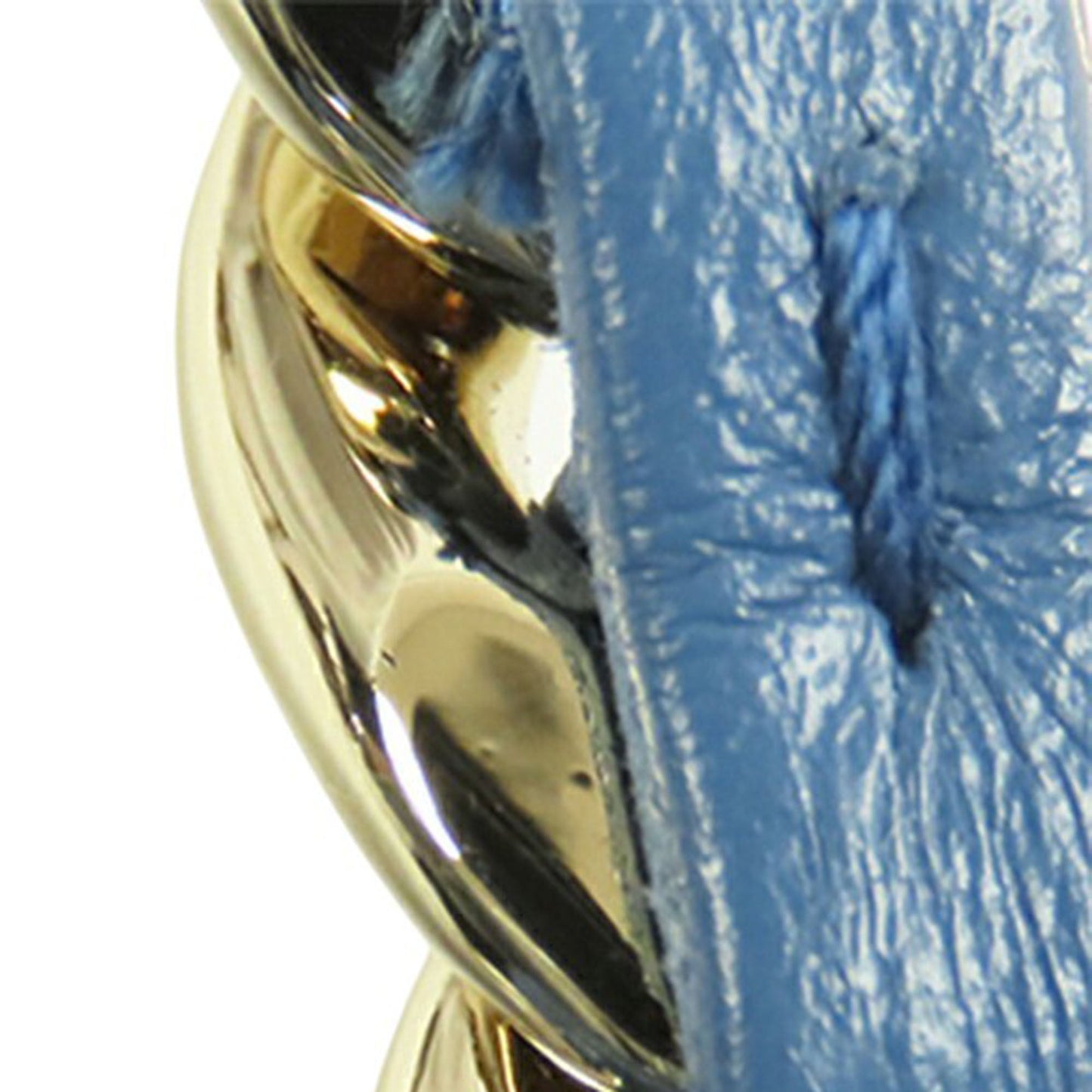 Chanel Denim 19 Round Clutch with Chain
