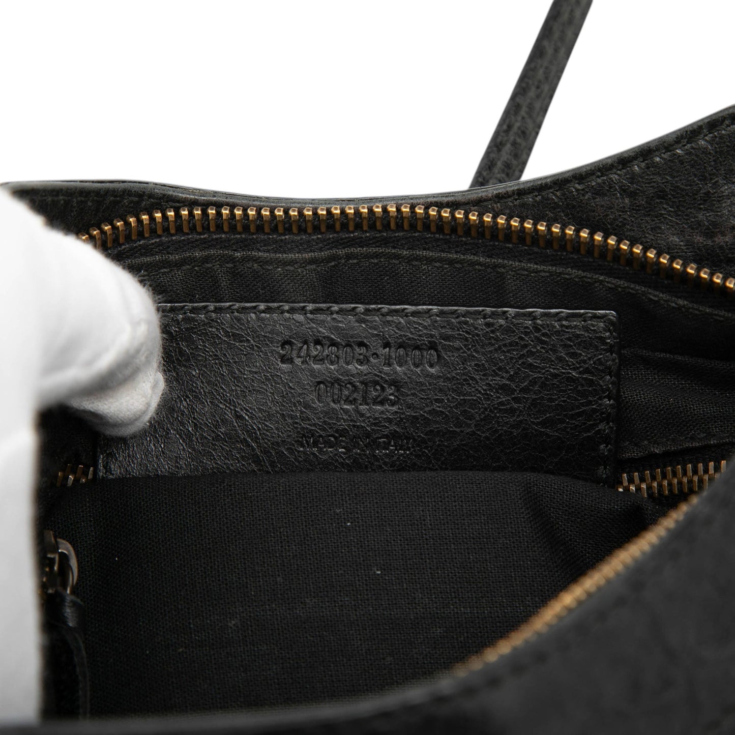 Balenciaga Lambskin Motocross Classic Hip Crossbody