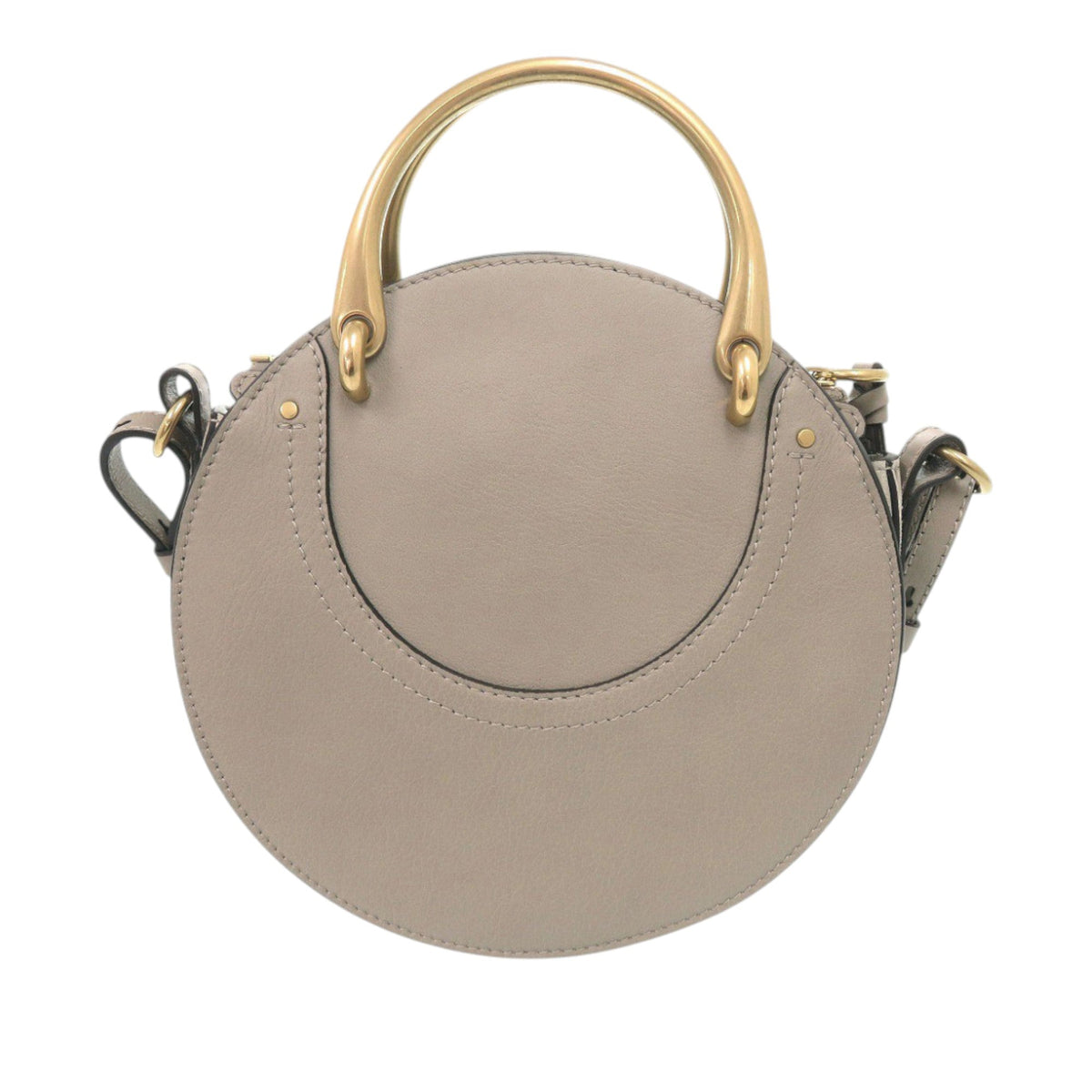 Chloé Small Tricolor Calfskin and Suede Pixie Satchel
